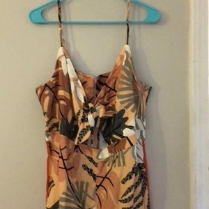 Monstera plant dress